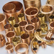 Metal Backed Oilless Bearing Plain Bearing Self Lube With High Temperature Resistance