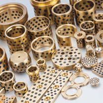Metal Backed Oilless Bearing Plain Bearing Self Lube With High Temperature Resistance