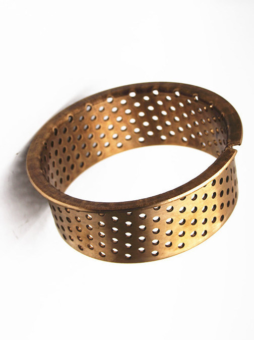 Mining CuSn8 Bronze Bearing Cylindrical Bronze Bushing bronze wrapped