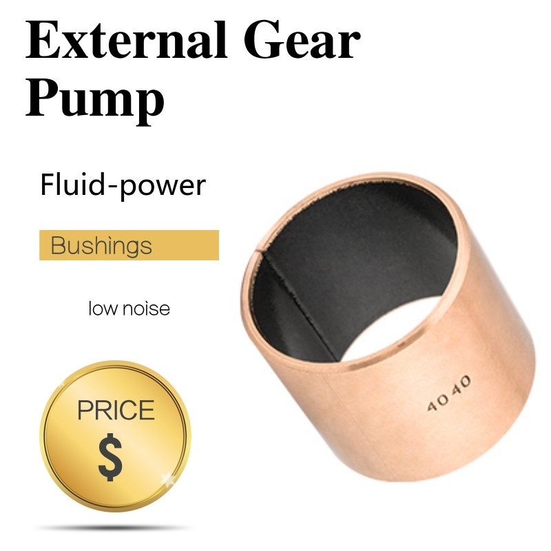PTFE Internal & External Gear Pumps Self Lubricating Plain Bearing