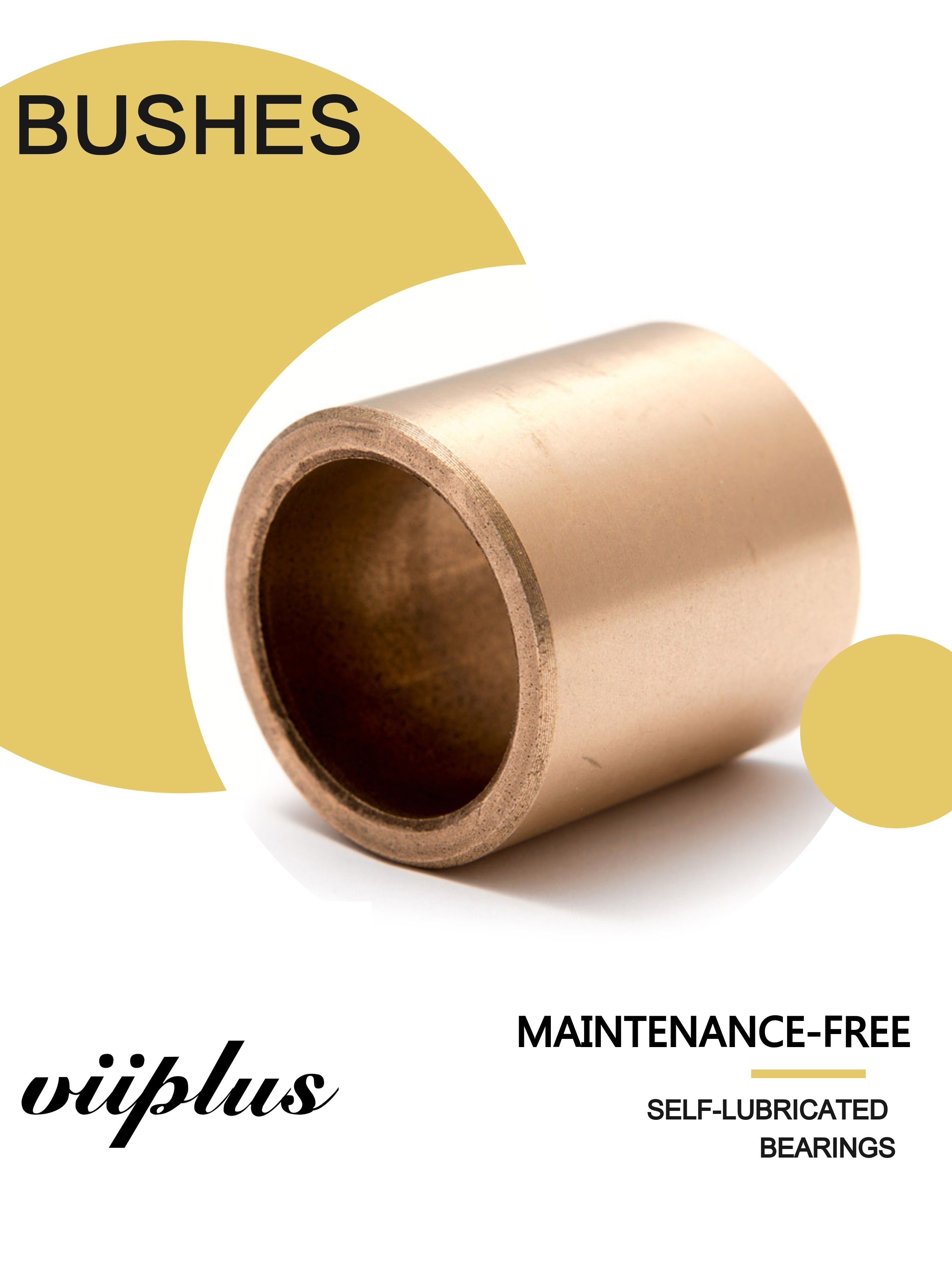 Oil Grooved in Cast Bronze Bearings & Spiral Sleeve Bushings By Size