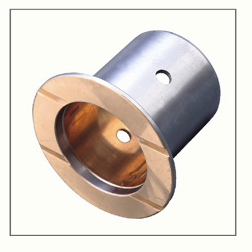 Gear Pumps Friction Welding Flanged Sleeve Bearing For Automobile Engines