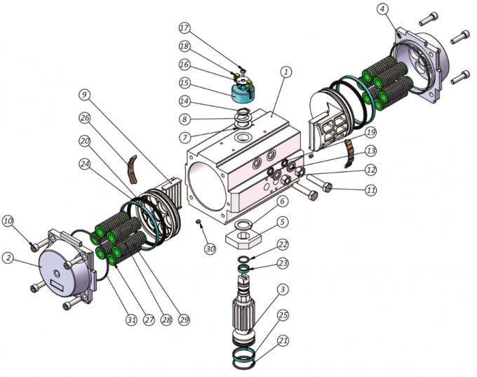Pump Bushing Cylinder Guide Sleeve