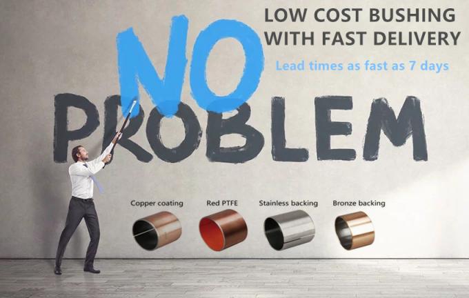 Oilless Steel Slide Bearing Plates Poriferous Bushings POM Thrust washer