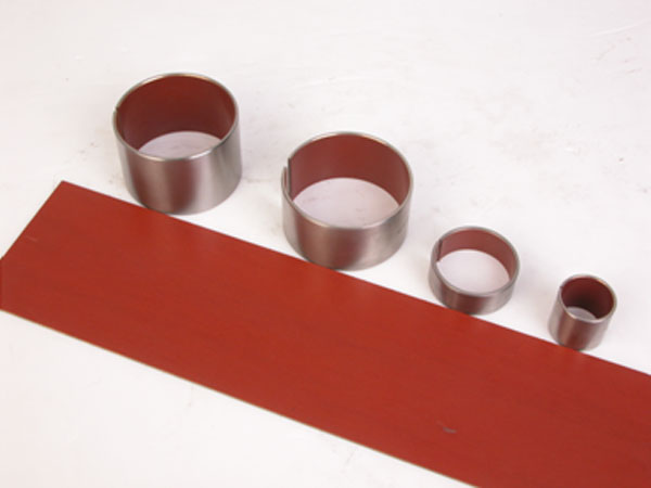 Red PTFE Inch Dimension Thrust Washer Bushings Metric Slding Bearings