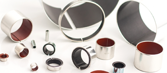 Red PTFE Inch Dimension Thrust Washer Bushings Metric Slding Bearings