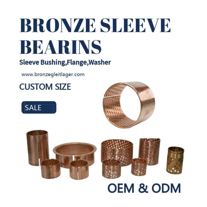 Customized Metric Bushings 4044 L40mm For Heavy Construction Machinery