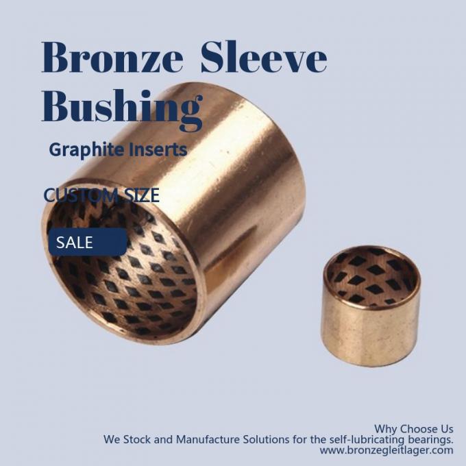 Bushing, Sleeve Inch Size Bronze/Graphite Sizes