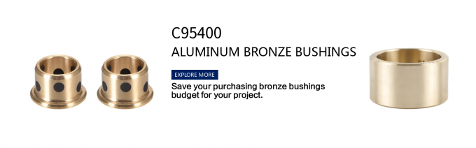 C95400 Alloy B505 C954 Aluminum Bronze STANDARD - STOCKED Bushings