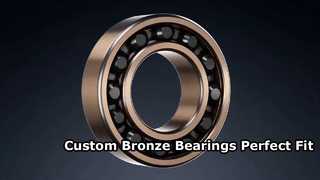 Custom designed bushing bearings