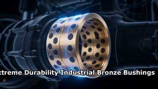 Self-Lubricating Bronze Bushings for steel mills, sugar mills, tire manufacturing, metallurgy