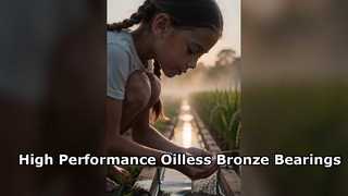 high-performance self-lubricating bronze bearings