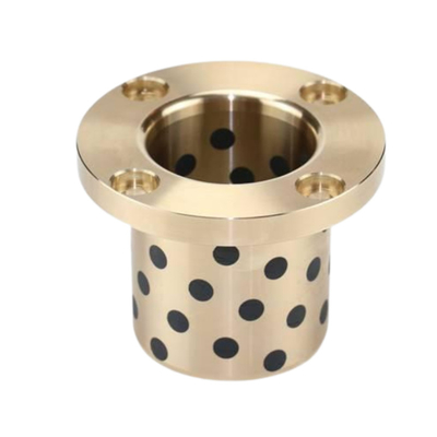 Buy Flanged Sleeve Shoulder Type Oil Free Bushing Self Lubricating online manufacture