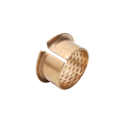 Buy Load Capacity Flange Bronze Bushings with Oil Lubrication for Engineering Machinery online manufacture