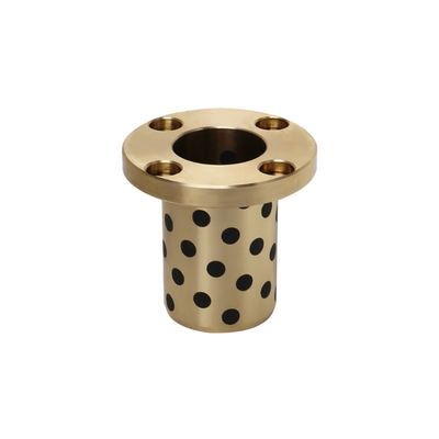 Buy Low Friction C86300 Graphite Bronze Bearing SPW/JTW/SBW Cylindrical Flange Bush for Heavy Duty online manufacture