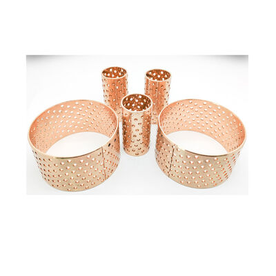 Buy Grease Oil Hole Wrapped Bronze Bearings CuSn8 DIN 17662 FB092 Heavy Load online manufacture