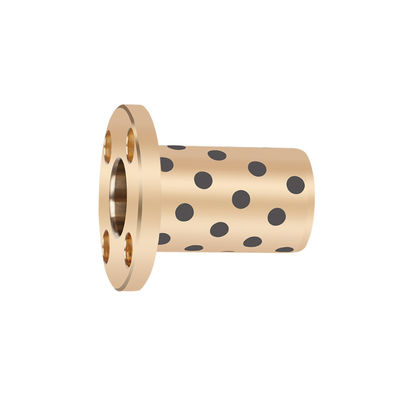 Buy C86300 ASTM UNS / SAE Casting Copper Alloy Bronze Sleeve Bushing With Graphite online manufacture