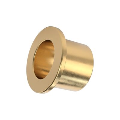 Buy Precision Flanged Groove Cast Bronze Bushings Spiral Inside Groove Bearings online manufacture