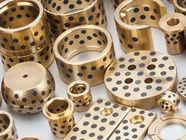 Cast Bronze Bushings Solid Lubricant Bearings Hydraulic Equipment Components For Cylinders