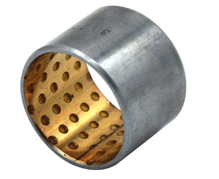 Flange Bimetal Bushing CuPb10Sn10 | Friction Welded Bimetallic Bearing