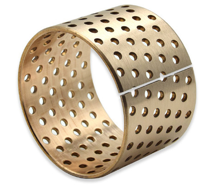 Buy Cusn8 & Cusn6.5 Self Lubricating Plain Bearing Bronze Wrapped Bearings With Holes Strips online manufacture