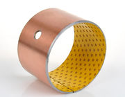 Split Sleeve Steel Bushings Grease-lubricated PTFE Bearings DIN 1494 / ISO 3547 Metal Polymer bearin