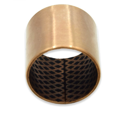 Buy Flanged Bronze Bushings Cusn8 DIN1494 / ISO 3547 Lubrication 090 Diamond Pockets & Oil Grooves online manufacture