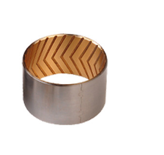 Oil Grooves For Bimetal Bushings Custom Steel Bronze Bushes Alloy Bimetal Strip