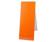 Orange POM Colour Polymer Plain Bearings Slit Greasing Hole Bronze Bushings