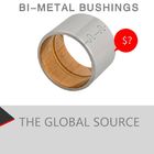 SAE799 Bimetal Bearing Bushes Sintered CuPb24Sn4 Material JF -720 Plain Bearing