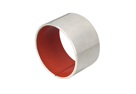 Buy Orange  METAL-POLYMER BEARINGS For Pump | Self Lubricating Sleeve Bearings Tin / Copper Plating online manufacture