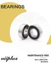 Dimension Table Of Double Row Deep Groove Ball Bearings Series 6004-6040