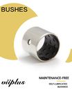 PEEK / PTFE Oilless Bushes Metal - Polymer Hydrodynamic Composite Material