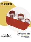 DP4 Material Copper Plating Polymer Plain Bearings Bronze Backed