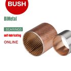 Wrapped Composite Bimetal Bearing Copper Or Tin Plated Steel Bronze CuPb10Sn10 CuSn6Zn6P