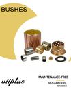 Easy To Install Highly Durable Tin Or Copper Plating Oiles Plastic Plain Bearings Textile Machinery Spare Parts