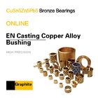 CuSn5Zn5Pb5 EN Casting Copper Alloy Bearing Custom & Special Groove Patterns