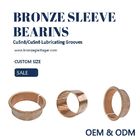 Diamond Oil Socket Split Sleeve Bronze Bushing Customized Size 35mm 39mm 40mm