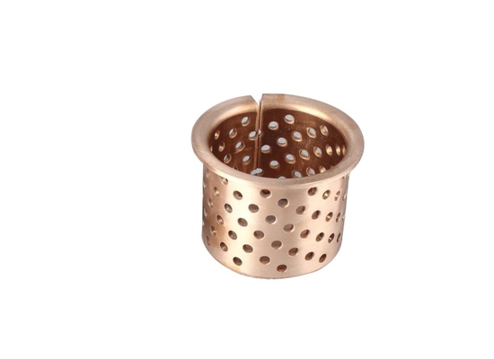 CuSn8 Wrapped Bronze Bearings , Bronze Plain Bearings CuSn6.5P0.1