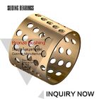 High Load Capacity Bronze Gleitlager CuSn8 Material 20-23-15mm Perforated