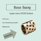 CuAl10Ni C95500 Bronze Bearings One-Stop， graphite plugged, china supplier