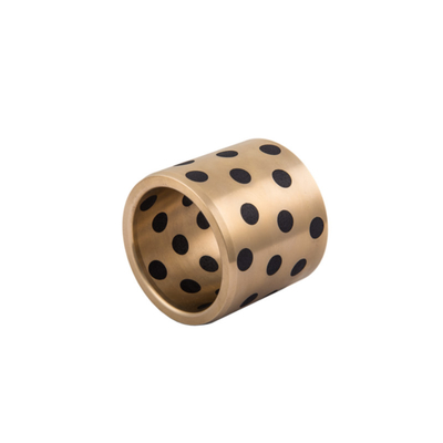 Buy UNS C86200 430A Manganese Bronze Bushing Plugged Graphite Cast Flange Bearings online manufacture