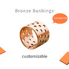 Crane Bronze Bushing Lubrication Pockets CuSn8 Material Inside Diameter 80mm OD85mm
