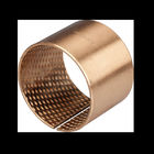 Tin Bronze Sleeve Bushing BRM 30 - 34 L30 With Lubricating Grooves FB090
