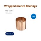 CuSn8P Wrapped Bronze Bearings Bronze Washer & Copper Gasket High Load