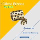 Oilless Bushes Plugged Graphite Bronze Straight & Flange Type