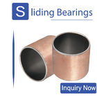 Sintered PTFE CuPb10Sn Polymer Plain Bearings In Agriculture And Construction Industry