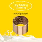 Steel Copper Plated Or Tin Plated Dry Sliding Bearing Bushings CuPb10Sn10 Material