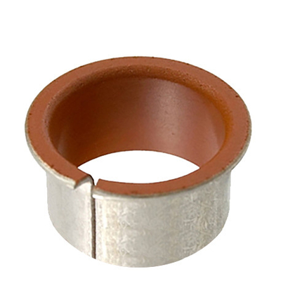 Buy Metal-Polymer Low Friction Plain Bearings Flange Bushing Red  Coated Collar Bushes online manufacture