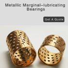 CuSn8 Metallic Perforated Flanged Bronze Bushings FB092